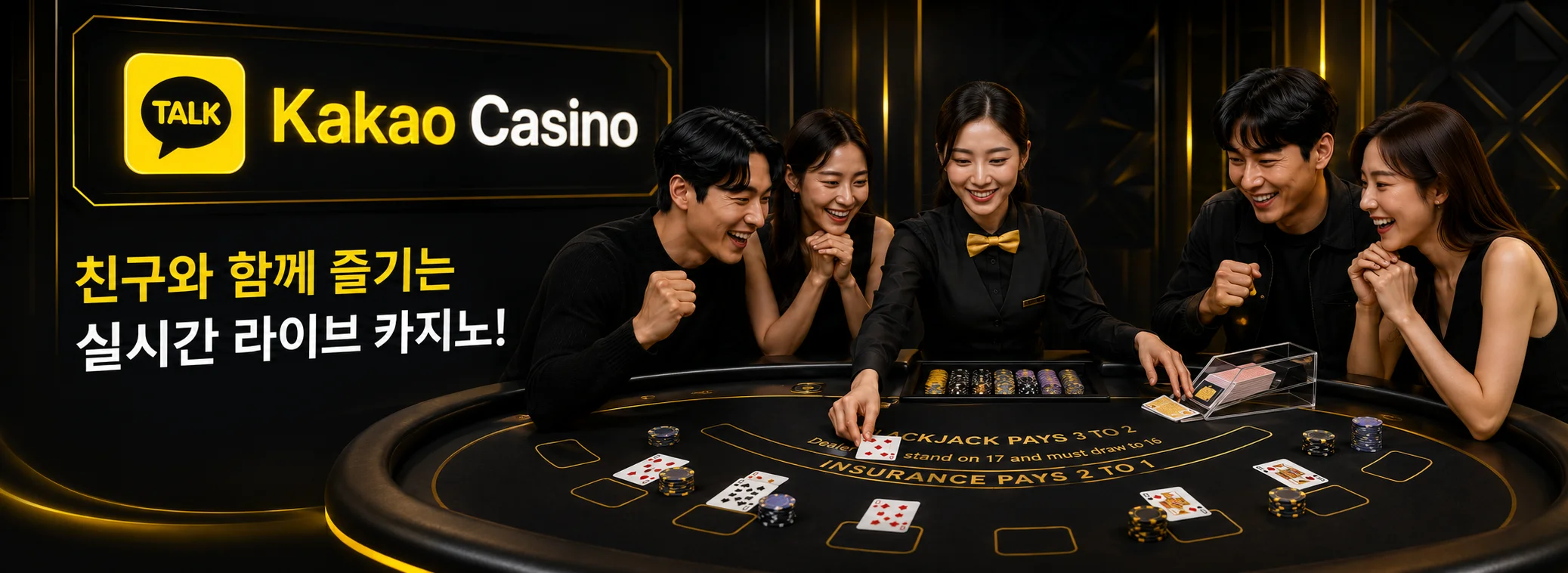 Kakao Casino 라이브 카지노, 친구와 같은 테이블 착석 안내